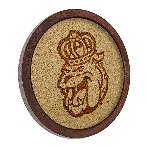 Monochrome Logo Note Board - James Madison Dukes Mascot Sign