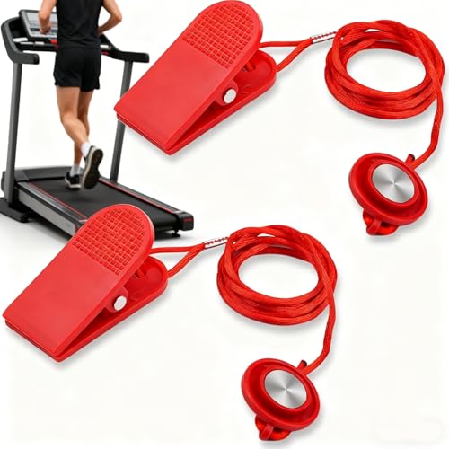 Treadmill Magnetic Safety Key Replacement - 2 Pack