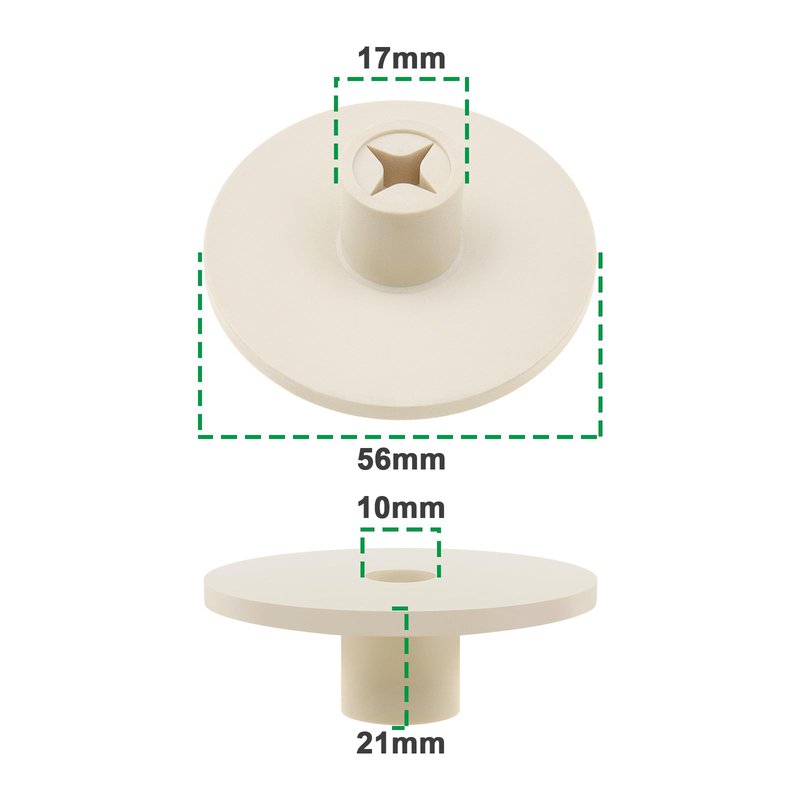 YINETTECH 5pcs Golf Rubber Pad Holders Golf Ball Rubber Tees 56x21mm for Outdoor Golf Courses Indoor Batting Mats Off White Golf Training Aids