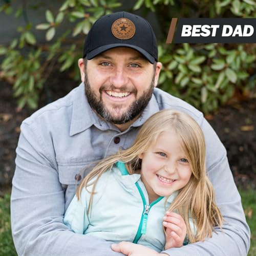 PVDSAVE One Size Black Dad Gifts Baseball Cap for Men – World's Best Dad Hat