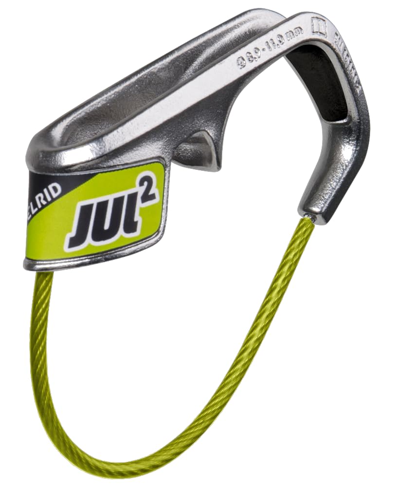 Edelrid Jul 2 - Aseguradores escalada - verde/Plateado 2017