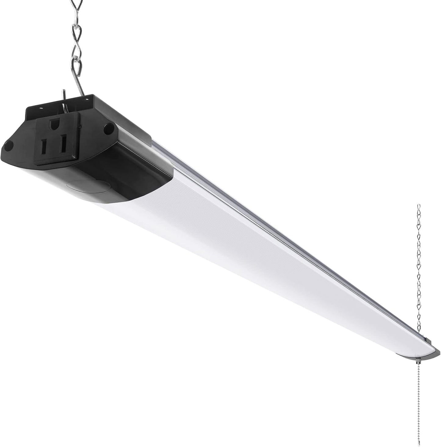 Barrina 10000LM LED Shop Light Fixture - 4FT, 84W, 5000K, Linkable, ETL Approved for Garage & Workshop