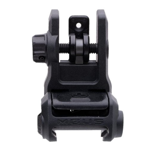 Magpul MBUS 3 Front & Rear Sight Set Fits Picatinny Rail, Black, MAG1166-MAG1167