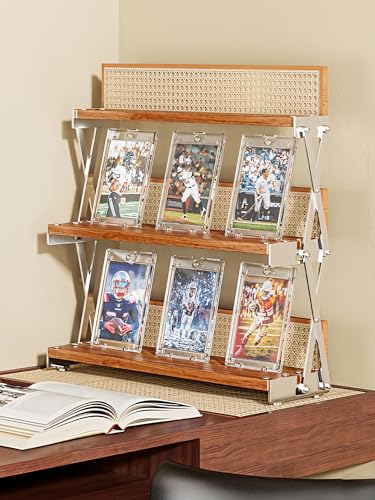 50 Magnetic Card Holders - Ultra-Slim Hard Plastic Trading Card Protectors