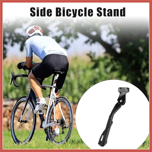 Adjustable Bicycle Kickstand for 20-22 Inch Mountain & Road Bikes - Aluminum Alloy