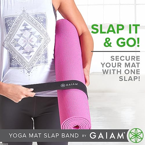 Yoga Mat Strap - Gaiam Slap Design, 1 EA