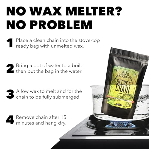 High-Performance Bicycle Chain Wax Lube - 500g