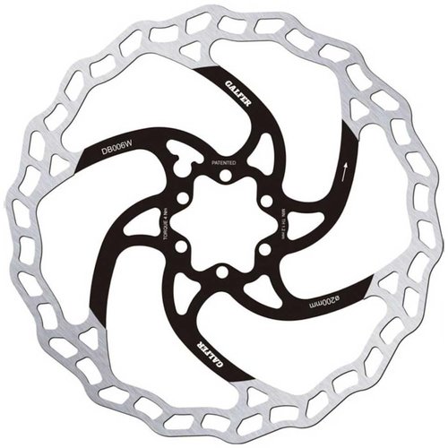 Galfer D.223 Unisex Adult Wave Brake Disc, Black, One Size