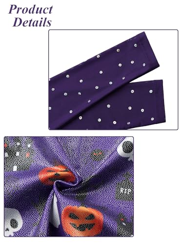 Girls 3/4 Sleeve Gymnastics Leotard with Mesh & Sequins - Purple 3-4T