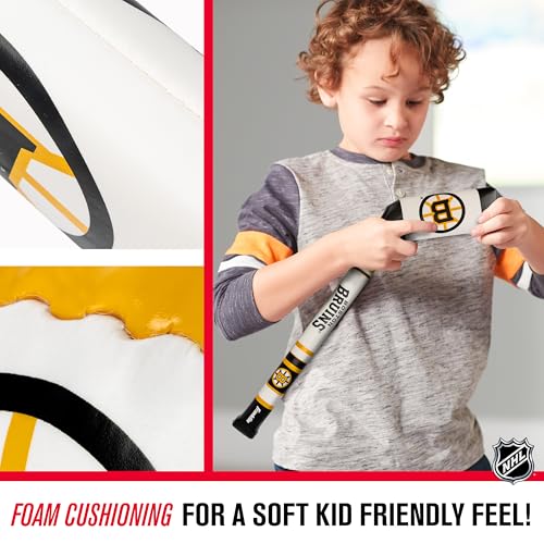 Boston Bruins Mini Soft Hockey Stick Set - Foam Stick & Ball