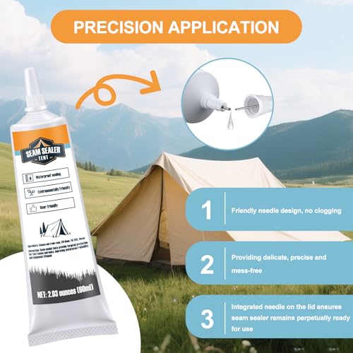 INNOVAYOU 120ml Waterproof Tent Seam Sealer Fast Cure Repair Adhesive