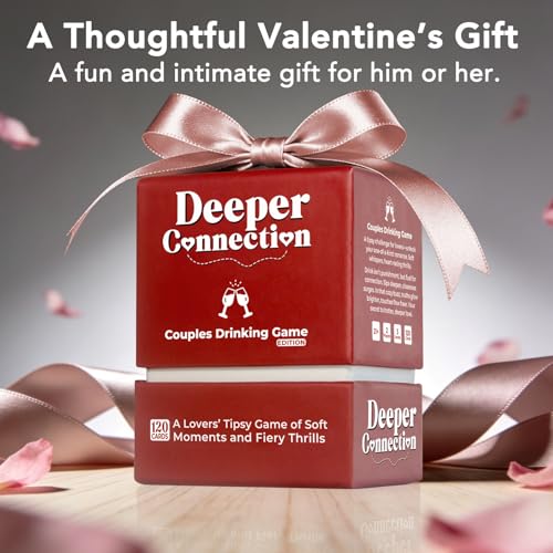 Couples Card Game - 120 Romantic Dares with 3 Heat Levels