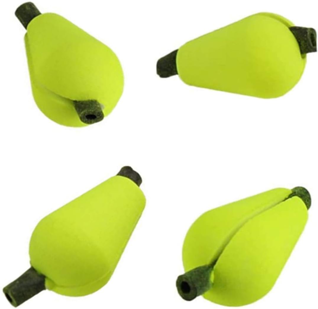 Skiennix Foam Teardrop Strike Indicators - 15-Piece Fishing Bobber Set for Fly Fishing Accessories