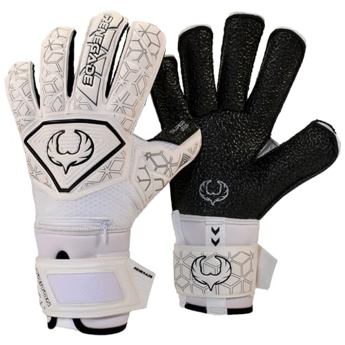 Renegade GK Triton Polaris Goalie Gloves - Adult & Youth, 3 Styles, Level 2 - Pro-Tek Fingersaves & Super Grip