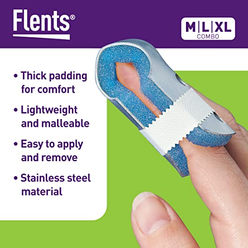 Finger Splint - Two-Sided Medium Support for Injured Fingers