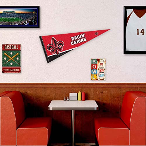Louisiana Ragin Cajuns Full Size Felt Pennant 12x30 Inch Home & Party Decor