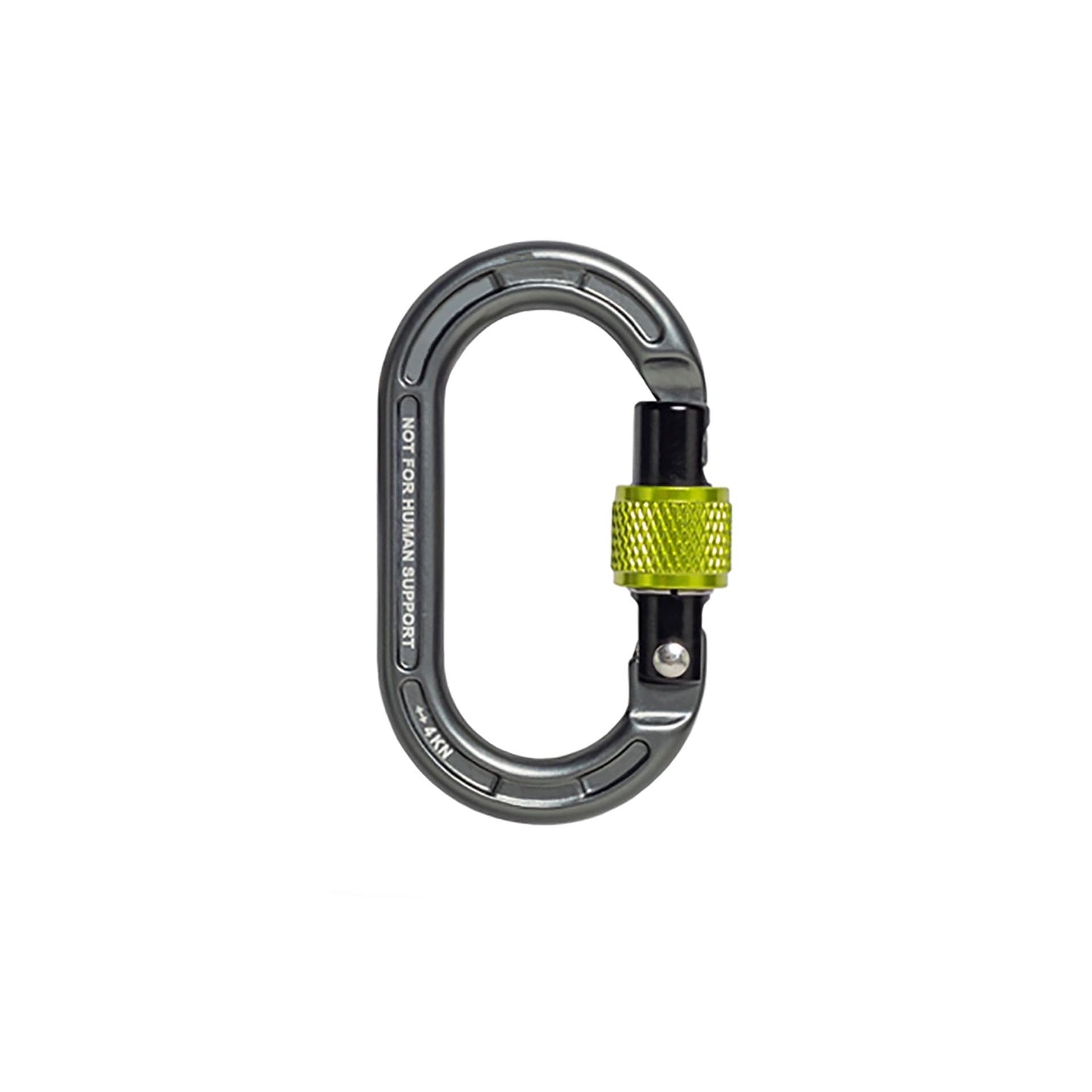 Notch Micro Carabiner Screw Lock Gate - Versatile Tool for Arborists and SRS Climbing, Gate Opening: 0.4”, Height: 2.3”, Tensile Strength: 900 lbs. Weight: 0.49 oz (99379)