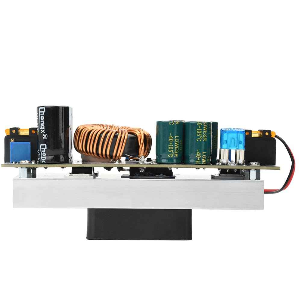 1200W Voltage Converter,Aideepen 20A Boost Converter Voltage Regulator DC-DC Boost Converter Car Step-up Power Supply Module Adjustable Voltage Converter 14V-85V to 14-120V