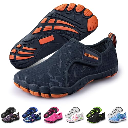 Kids Barefoot Water Shoes - Quick-Dry Sand Shoes for Beach & Pool