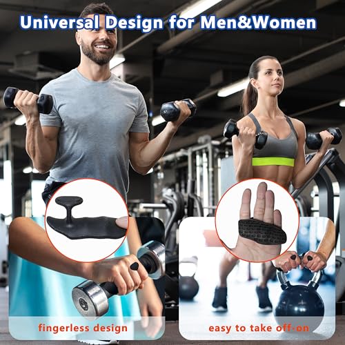 Silicone Gym Grips for Weight Lifting,Anti Slip Workout Grip