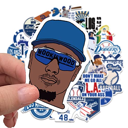 50-Piece Basketball Shoe Stickers - Dodger-Themed Vinyl Decals