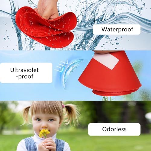 9 Inch Anti-Slip Spot Markers - 10 Waterproof Poly Dots for Training