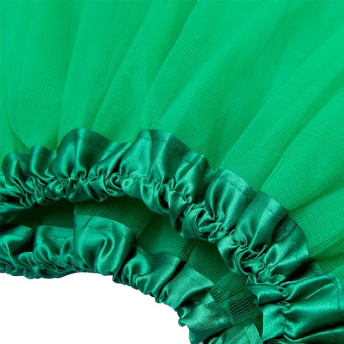 Green Tulle Tutu Skirt for Women & Big Girls - One Size
