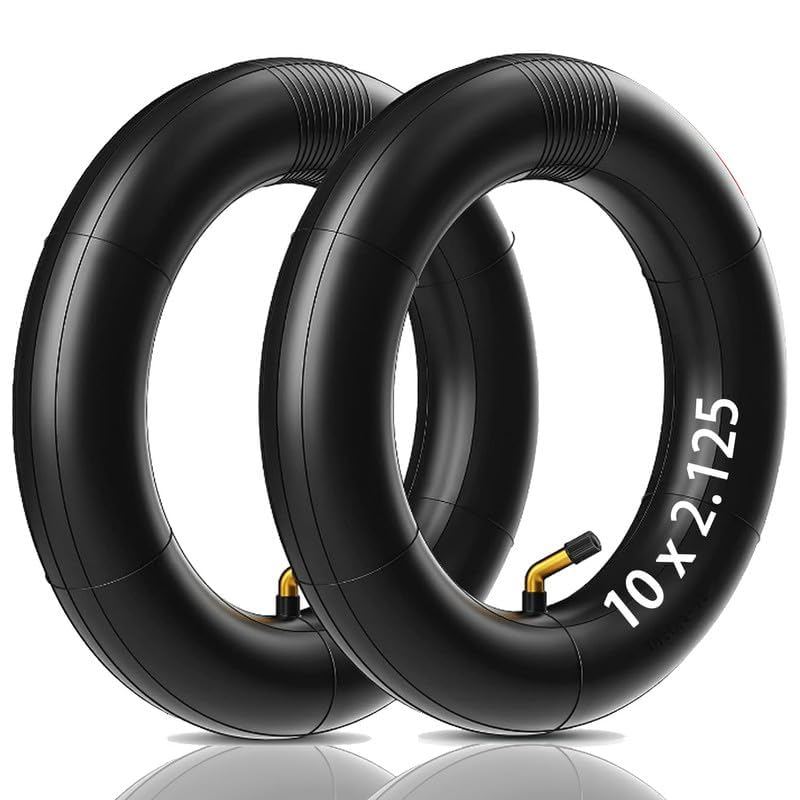 Heavy-Duty 10x2.125 Inner Tube (2-Pack) for Ninebot F25/F30/F40/F65, Hiboy S2 Pro Max, Gotrax G4, Turboant 10" Scooters
