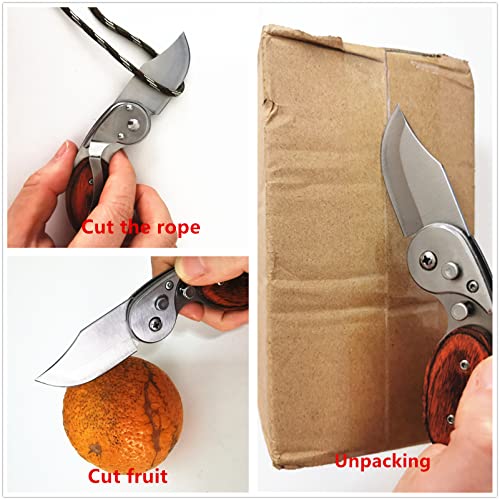 Pocket Knives & Folding Knives,Pocket Knife for Men,Tactical Knife,Edc Knife,Small Mini Pocket Knife,Cool Gadgets for Hunting,Survival,Great Gift for Men