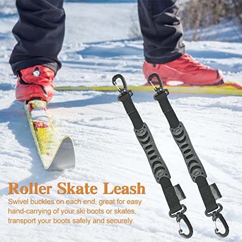 Durable Skate Boots Carrier - 2pcs 35x2.5cm with Hooks