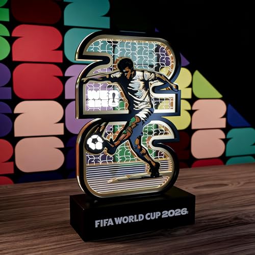 2026 FIFA World Cup Wooden Art Night Light - Official Player