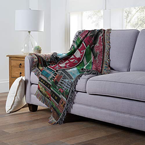 Alabama Crimson Tide NCAA Woven Tapestry Throw Blanket 48x60 - Officially Licensed Fan Decor