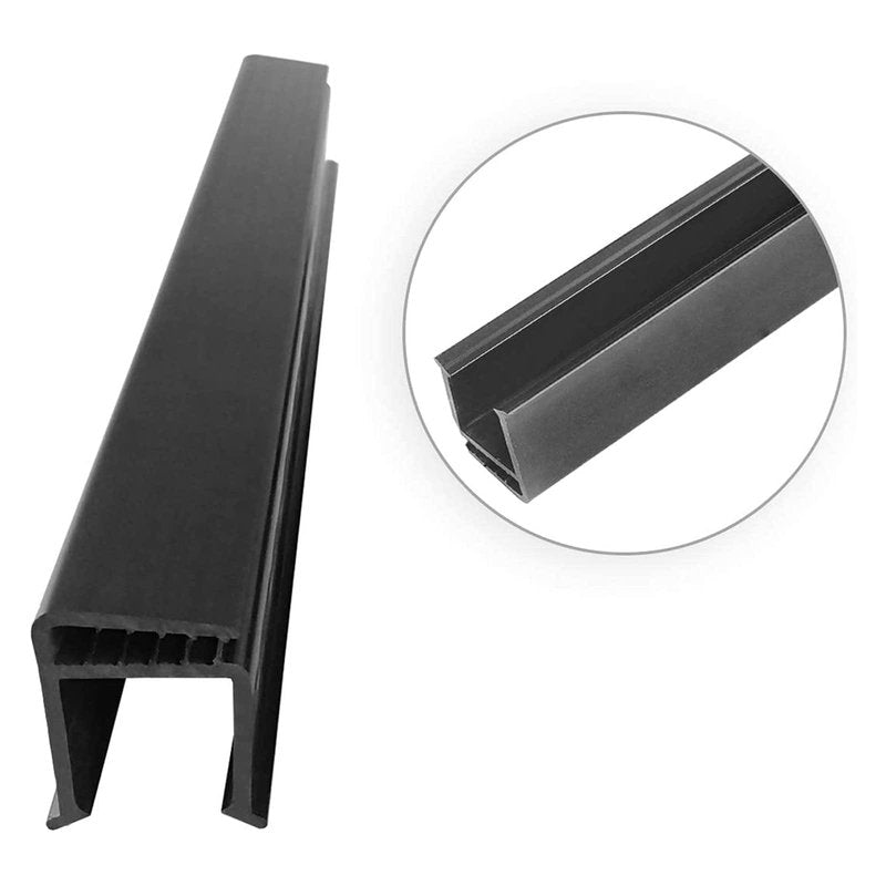 MOSNAI 12.6 inch Golf Cart Windshield Sash Clips Fit 1"x1" Tube for Club Car DS Club Car Precedent Golf Carts 1014441-01 1021630-01(2pcs)