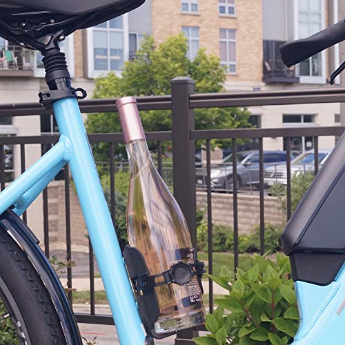 Any Bottle Cage - Adjustable Bike Water Bottle Holder - Cage Only