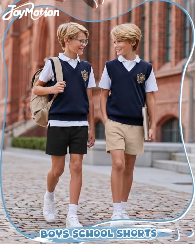 Boys Athletic Shorts - 4 Pack, Comfortable Fit