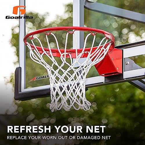 Heavy-Duty All-Weather Nylon Basketball Net Replacement