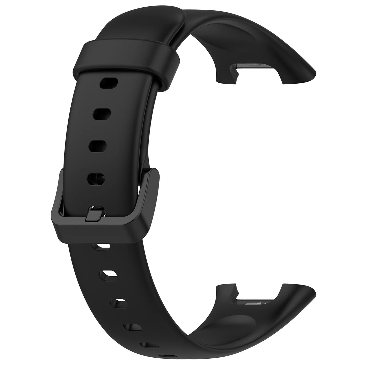 MOTONG Compatible with Xiaomi MI Band 7 Pro Replacement Band - Silicone Replacement Wrist Band Strap Compatible with Xiaomi MI Band 7 Pro(Silicone Black)