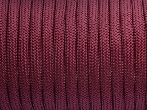 550lb 7-Strand Paracord - 100ft Purplish Red (73#)