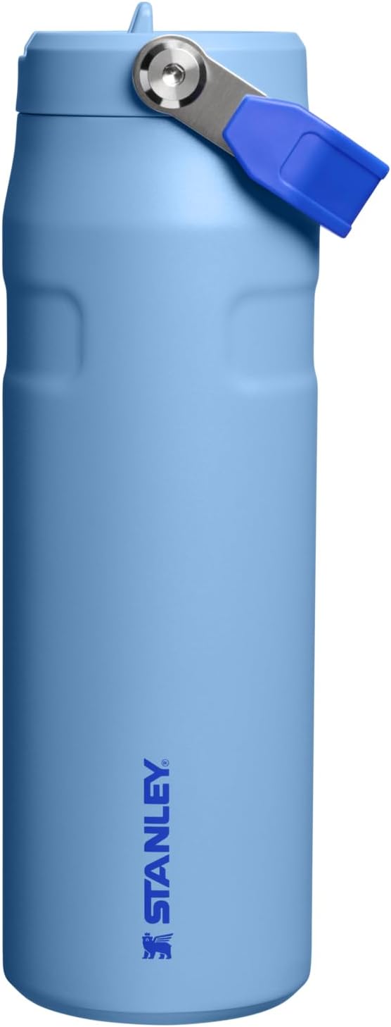 Stanley IceFlow 2.0 Water Bottle - 24 OZ Insulated Stainless Steel | Lightweight, Leak-Resistant, BPA-Free | Blue Sky