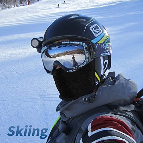 Summer Balaclava Face Mask for Men & Women - Snowflake Grey