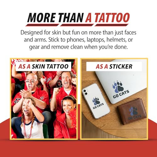 Michigan Wolverines Waterless Peel & Stick Temporary Tattoo 1.25" - Fan-A-Peel