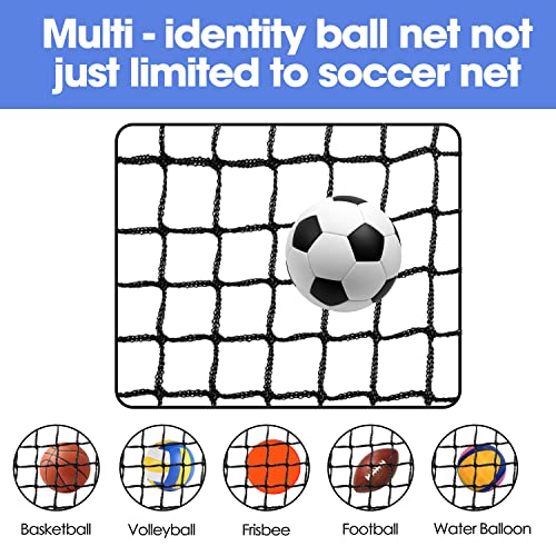 Amazgolf 20ft, 30ft, 40ft Soccer Goal Net - Football Backstop, High