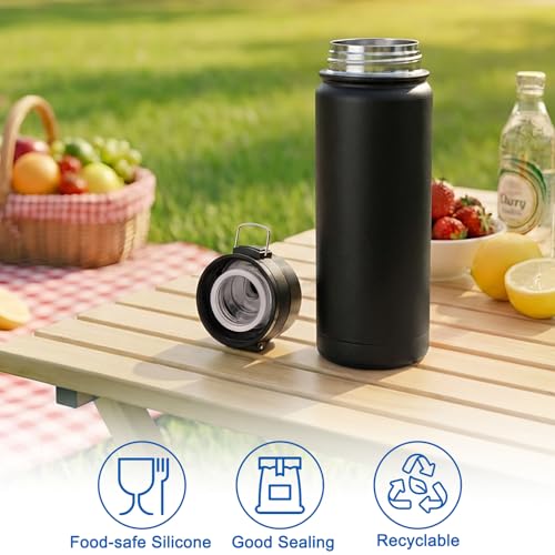 Replacement Gasket and Leak Stopper Set for 24 oz Water Bottles