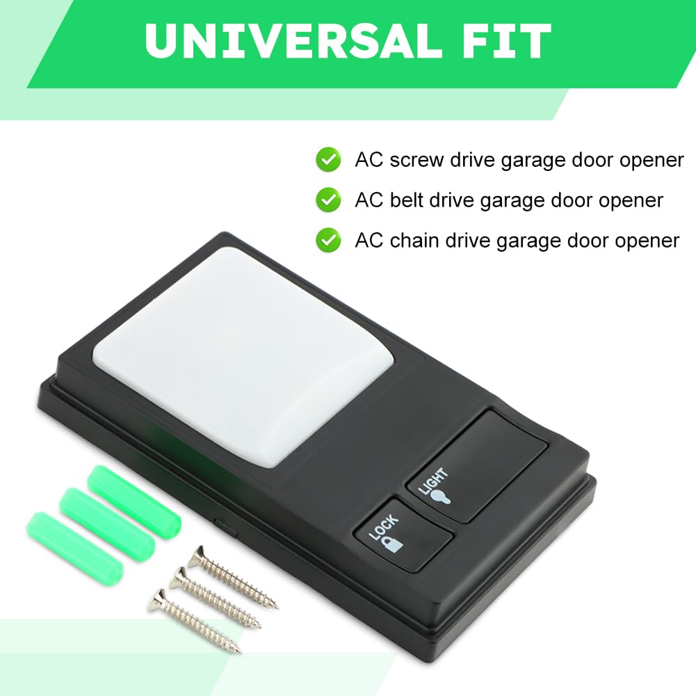 Upgrade Garage Door Opener, Wired Replacement Wall Keypad Button Compatible with Liftmaster 41A5273-1 78LM