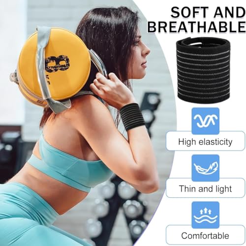 Compression Wrist Wraps for Support & Injury Recovery - 2 Pack