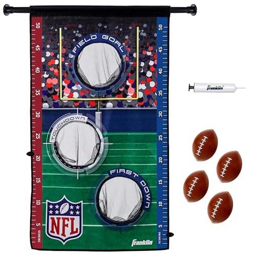 NFL Door Jam Football Target Toss Game Set with Mini Balls
