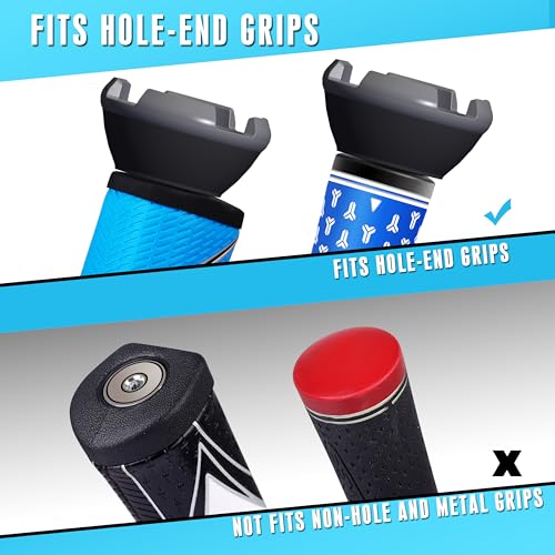 Golf Ball Retriever with 4-Claw Grip - Gray, 2 Pack