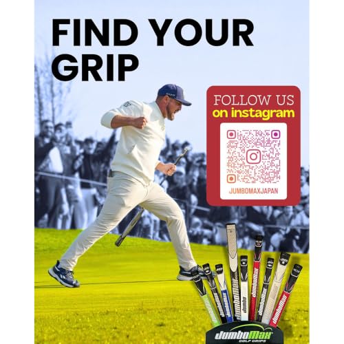 JumboMax Ultralite Oversized Putter Grip - Blue/Black, USGA Approved, 1.3-inch Diameter