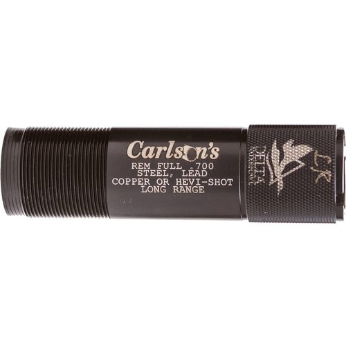 Carlson's Choke Tubes 12 Gauge for Remington [ Long Range | 0.700 Diameter ] Blued Steel | Delta Waterfowl Extended Choke Tube | Made in USA