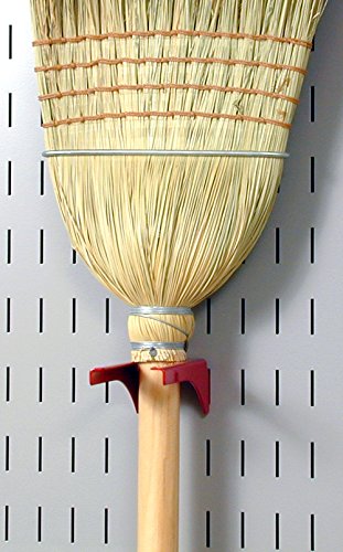 Wall Control KT-400-WRK R Slotted Tool Board Workstation Accessory Kit for Wall Control Pegboard Only, Red